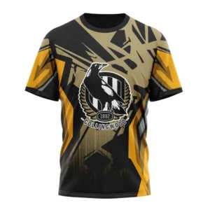 Collingwood  AFL T-Shirt 3D Print, All Over Print T-Shirt AFL1080614034