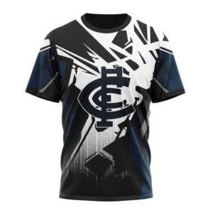 Carlton  AFL T-Shirt 3D Print, All Over Print T-Shirt AFL1080614035
