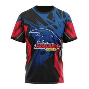 Adelaide  AFL T-Shirt 3D Print, All Over Print T-Shirt AFL1080614037