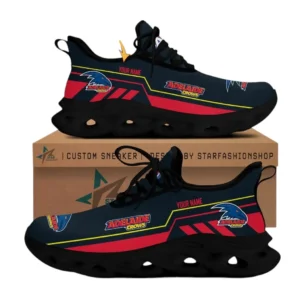 Adelaide Max Soul Shoes, All Over Print Max Soul Shoes Adelaide AFL1266232025 - Black