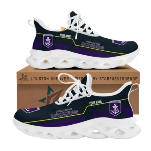 Fremantle Max Soul Shoes, All Over Print Max Soul Shoes Fremantle AFL1266232030 - White