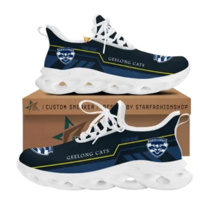 Geelong Max Soul Shoes, All Over Print Max Soul Shoes Geelong AFL1266232031 - White