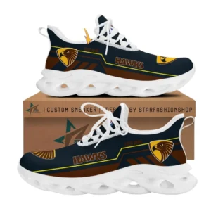 Hawthorn Max Soul Shoes, All Over Print Max Soul Shoes Hawthorn AFL1266232034 - White