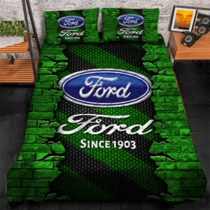 Ford Bedding Set, Gift For Ford Lovers CAR156031325334 - Green