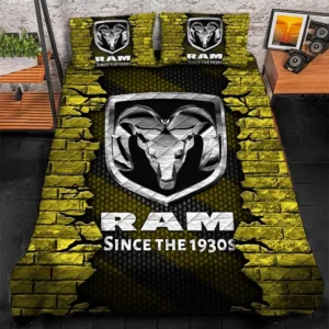 Ram Truck Bedding Set, Gift For Ram Truck Lovers CAR156031325337 - Yellow