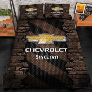 Chevrolet Bedding Set, Gift For Chevrolet Lovers CAR156031325343 - Brown