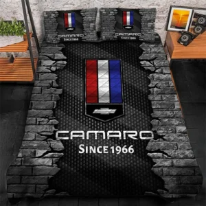Chevrolet Camaro Bedding Set, Gift For Chevrolet Camaro Lovers CAR156031325346 - Gray