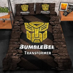 Bumblebee Bedding Set, Gift For Bumblebee Lovers CAR156031325387 - Brown