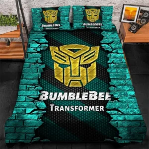 Bumblebee Bedding Set, Gift For Bumblebee Lovers CAR156031325387 - Cyan