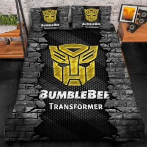 Bumblebee Bedding Set, Gift For Bumblebee Lovers CAR156031325387 - Gray