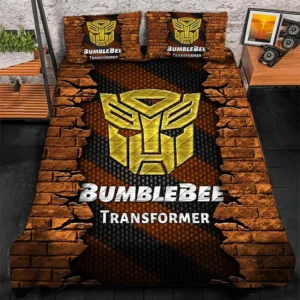 Bumblebee Bedding Set, Gift For Bumblebee Lovers CAR156031325387 - Orange