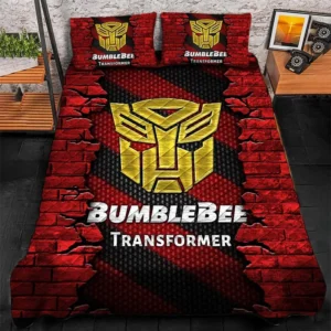 Bumblebee Bedding Set, Gift For Bumblebee Lovers CAR156031325387 - Red