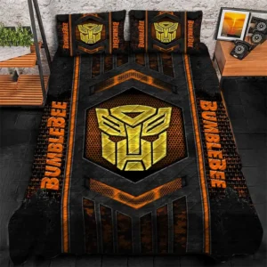 Bumblebee Bedding Set, Gift For Bumblebee Lovers, Gift For Him, Husband, Boyfriend CAR1790317008 - Orange