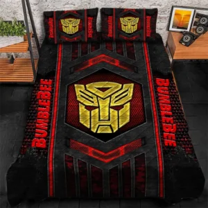 Bumblebee Bedding Set, Gift For Bumblebee Lovers, Gift For Him, Husband, Boyfriend CAR1790317008 - Red