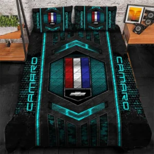Chevrolet Camaro Bedding Set, Gift For Chevrolet Camaro Lovers, Gift For Him, Husband, Boyfriend CAR1790317010 - Cyan