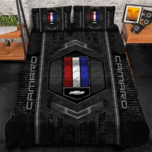 Chevrolet Camaro Bedding Set, Gift For Chevrolet Camaro Lovers, Gift For Him, Husband, Boyfriend CAR1790317010 - Grey