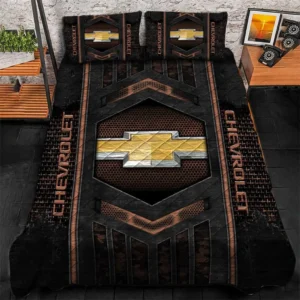 Chevrolet Bedding Set, Gift For Chevrolet Lovers, Gift For Him, Husband, Boyfriend CAR1790317012 - Brown