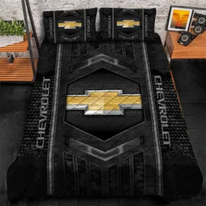 Chevrolet Bedding Set, Gift For Chevrolet Lovers, Gift For Him, Husband, Boyfriend CAR1790317012 - Grey