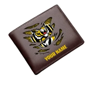Richmond Horizontal Leather Wallet, All Over Print Horizontal Leather Wallet  Richmond DAFL1106202038 - Brown
