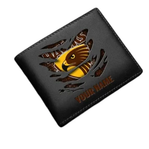 Hawthorn Horizontal Leather Wallet, All Over Print Horizontal Leather Wallet  Hawthorn DAFL1106202040 - Black