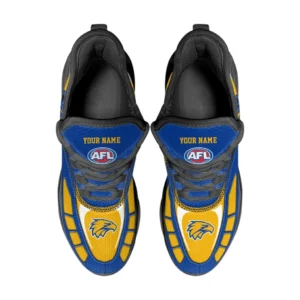 West Coast Eagles Max Soul Shoes, All Over Print Max Soul Shoes West Coast Eagles DAFL1136212028 - Black