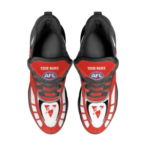 Sydney Swans Max Soul Shoes, All Over Print Max Soul Shoes Sydney Swans DAFL1136212029 - Black