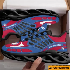Western Bulldogs Max Soul Shoes, All Over Print Max Soul Shoes Western Bulldogs DAFL1136212033 - Black