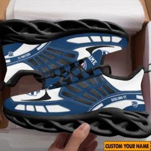 Geelong Cats Max Soul Shoes, All Over Print Max Soul Shoes Geelong Cats DAFL1136212034 - Black