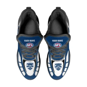 Geelong Cats Max Soul Shoes, All Over Print Max Soul Shoes Geelong Cats DAFL1136212034 - Black