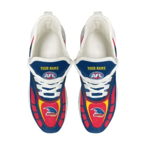 Adelaide Crows Max Soul Shoes, All Over Print Max Soul Shoes Adelaide Crows DAFL1136212041 - White