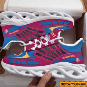 Brisbane Lions Max Soul Shoes, All Over Print Max Soul Shoes Brisbane Lions DAFL1136212042 - White
