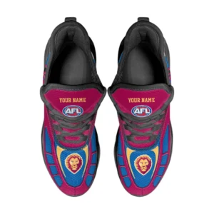 Brisbane Lions Max Soul Shoes, All Over Print Max Soul Shoes Brisbane Lions DAFL1136212042 - Black