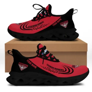 Essendon Max Soul Shoes, All Over Print Max Soul Shoes Essendon DAFL1166232025 - Black
