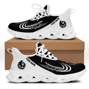 Collingwood Max Soul Shoes, All Over Print Max Soul Shoes Collingwood DAFL1166232026 - White