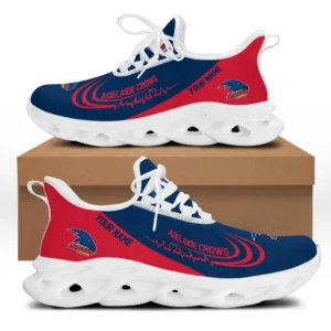 Adelaide Crows Max Soul Shoes, All Over Print Max Soul Shoes Adelaide Crows DAFL1166232027 - White