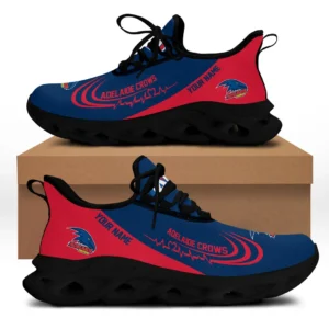 Adelaide Crows Max Soul Shoes, All Over Print Max Soul Shoes Adelaide Crows DAFL1166232027 - Black