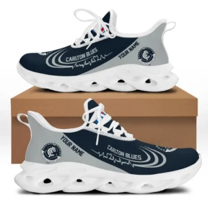 Carlton Max Soul Shoes, All Over Print Max Soul Shoes Carlton DAFL1166232037 - White