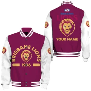 Brisbane Lions Bomber Jacket, All Over Print Bomber Jacket Brisbane Lions DAFL1176232030
