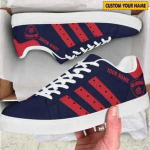 Melbourne Demons Skate Shoes, All Over Print Skate Shoes  Melbourne Demons DAFL1206232027 - White