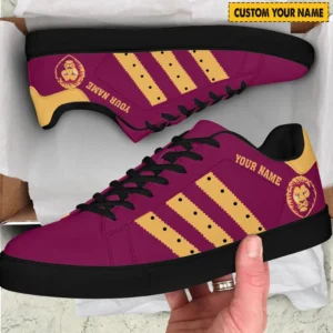 Brisbane Lions Skate Shoes, All Over Print Skate Shoes  Brisbane Lions DAFL1206232030 - Black