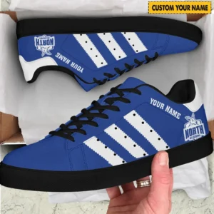 North Melbourne Skate Shoes, All Over Print Skate Shoes  North Melbourne DAFL1206232036 - Black