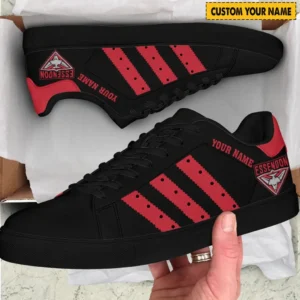 Essendon Skate Shoes, All Over Print Skate Shoes  Essendon DAFL1206232041 - Black