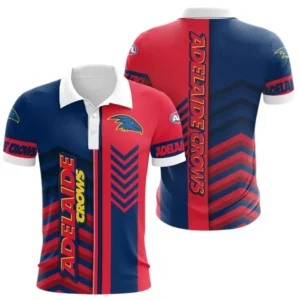 Adelaide Crows Polo Shirt, All Over Print Polo Shirt Adelaide Crows DAFL1286242025