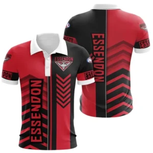 Essendon Polo Shirt, All Over Print Polo Shirt Essendon DAFL1286242029