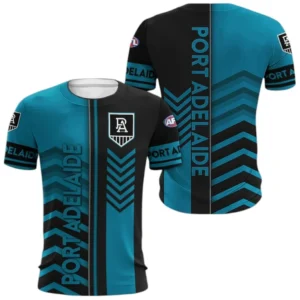 Port Adelaide T-Shirt, All Over Print T-Shirt Port Adelaide DAFL1286242033