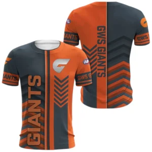 GWS Giants T-Shirt, All Over Print T-Shirt GWS Giants DAFL1286242039