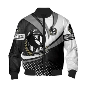 Collingwood Bomber Jacket, All Over Print Bomber Jacket Collingwood DAFL1296252028