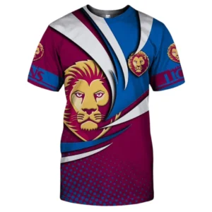 Brisbane Lions T-Shirt, All Over Print T-Shirt Brisbane Lions DAFL1296252035
