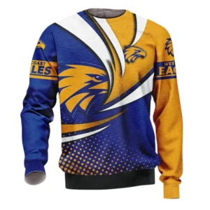 West Coast Eagles Sweatshirt , All Over Print Sweatshirt  West Coast Eagles DAFL1296252036