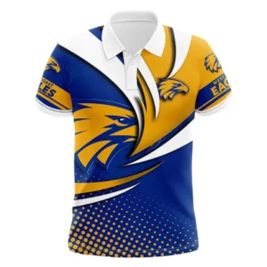 West Coast Eagles Polo Shirt, All Over Print Polo Shirt West Coast Eagles DAFL1296252036